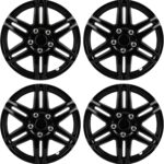 ECCPP Modern & Stylish Corrosion-Free & Sturdy – Full Heat & Impact Resistant Grade OEM Replacement, 4 Pack 14 inch Hubcap Wheel Cover