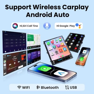 64G Car Stereo Radio for Ford Focus 2012-2018: 10.4" 1024 * 768 HD Touchscreen Head Unit Wireless Carplay Android Auto 1080P Backup Camera Mirror Link 5G WiFi GPS Bluetooth5.0 SWC FM/RDS - Image 5