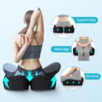 Benazcap Memory Foam Seat Cushion for Office Chair, Ergonomic Chair Cushions for Tailbone Pain Relief, Sciatica & Back Support, Office Chair Cushion & Car Seat Cushion - Image 3