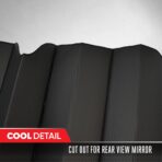 Motor Trend Windshield Sunshade for Car, Truck & SUV, Black - Folding Sun Shade for Front Window, Auto Sun Visor Heat Protection, UV Rays Blocker (58 x 24 Inch) - Image 5