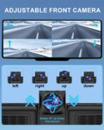 HK3 Carplay Screen for Car, 10.26’’ Wireless Apple Car Play & Android Auto Touchscreen, with 4K Dash Cam,1080P Backup Camera,64GB TF card, Car Stereo/GPS Navigation/Mirror Link/Bluetooth/Voice Control - Image 6