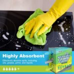 Microfiber Cleaning Cloth, 150 Pack Reusable Paper Towels Microfiber Towels for Cars Lint Free Washable Tissues Shop Rags with Dispenser Box for Home Kitchen Automotive, 11"x 9", Multicolor - Image 4