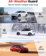 REEVAA 2026 Tesla New Model Y Juniper Accessories - Mud Flaps [Protect Paint, No Drilling Required] All-Weather Splash Guard Body Kits for Model Y Juniper 2025-2026, Black (Set of 4) - Image 8