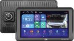 GPS Navigation System with Built-in DVR PNI S932 Pro 7 Inch Screen, 32GB Memory, 2GB DDR3 RAM, Android 13, FM Transmitter, Mirror Link, Apple Carplay and Android Auto, Backup Camera Included