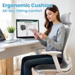TushGuard Seat Cushion - Memory Foam Cushion for Office Chair, Car Seat, Airplane, Bleacher - Sciatica & Hip & Coccyx Pain Relief Desk Chair Cushion for Long Sitting Office Workers, Car Drivers - Image 7
