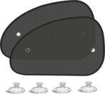 2026 New Upgrade Car Window Shades for Side Window 25"X15"(2 Pack),Car Window Shade for Baby Suction Cup,Sun Shade Side Window Can Blocks 99.98% UVR