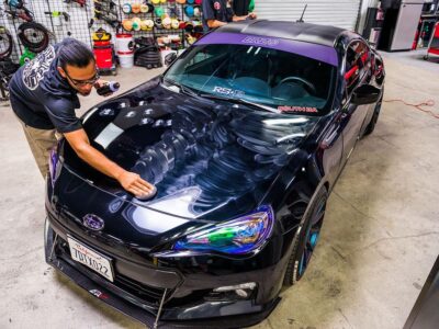 Chemical Guys Black Light Hybrid Radiant Finish - Premium Glaze and Car Sealant for Black and Dark Colors - Enhances Depth, Gloss & Protection on Cars, Trucks, SUVs & More, 16 fl oz Bottle - Image 4