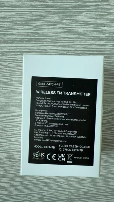 Upgraded V5.3 FM Bluetooth Transmitter, Bluetooth Car Adapter QC3.0 & LED Backlit Wireless FM Radio Adapter Music Player/Car Kit, Siri Google Assistant - Image 8