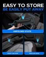 2025 Windshield Sun Shade Frame with Thickened Fast Cooling, Emergency Window Breaker, 99% UV Blocking Protects Car from Sun and Heat Damage, Adjustable Bendable Design for SUV/Sedan/(57" L x 32" W) - Image 3