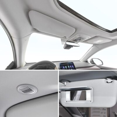 Auto Headliner Fabric 96" L × 60" W Mesh Type with Foam Backing - Tube Packaging - Gray Interior Replacement Material for Car/Truck/SUV/RV Roof - Home Repair/DIY Headliner Material - Image 7