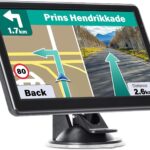 GPS Navigator for Car Truck RV, 7 Inch Touch Screen GPS for Car with 2026 Maps Free Lifetime Updates, Voice Turn-by-Turn Guidance, Speed Limit & Red Light Camera Alerts, Custom Truck Routing