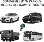 4-Port USB Car Charger,Car Charger Adapter with Blue LED,PD+QC3.0+Type C Ports Car Charger Adapter for Car Truck SUV Compatible with iPhone/Android (QC3.0+PD+2.4A+Type-C) - Image 7