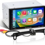 BOSS Audio Systems BE7ACP-C Car Stereo - Apple CarPlay, Android Auto, 7 Inch Touchscreen, Bluetooth, No CD DVD Player, Radio Receiver, Backup Camera