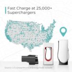 Lectron NACS to CCS Electric Vehicle Adapter - 500 Amps / 1,000V - Compatible with Tesla Superchargers - Fast Charge CCS1 EVs with Vortex Plug [Check with Your Automaker for Compatibility] - Image 4
