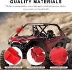 Fire Extinguisher Holder, Adjustable Extinguisher Fixed Belt with American Flag Pattern, Roll Bar Fire Extinguisher Mount Strap Bracket for Wrangler JK JKU TJ CJ Gladiator (Red) - Image 3