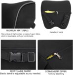 Car Seat Neck Pillow, Headrest Cushion Relieve Neck Pain for & Muscle Tension,100% Memory Foam Neck Support Head Pillow for Ergonomic Design - Image 2