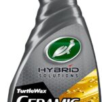 Turtle Wax Hybrid Solutions Ceramic Wet Wax, Spray on Car Wax for 1-Step High Gloss Shine and Ceramic Coating Protection for Paint, Wheels,Glass and More, Extreme Water Beading, 26 oz (Pack of 1)