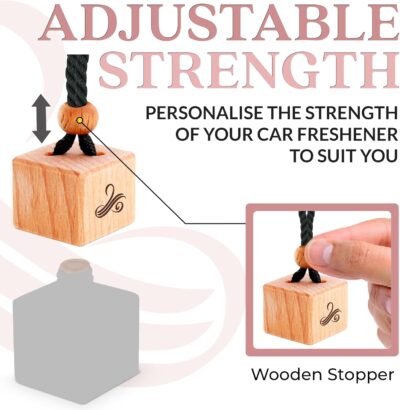 Belle La Vie Car Air Fresheners Gift Set | Luxury Perfume-Inspired Car Air Freshener for Women | Strong and Sophisticated Car Scents for Women | Refillable Essential Oil Infused Car Cologne by Perfa - Image 6