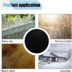 Spare Tire Cover, Universal Fit for Trailer, RV, SUV, Truck and Many Vehicle, Waterproof & Dust-Proof PVC Leather Tire Wheel Soft Cover, 25-27 Inch Weatherproof Tire Protector (14 inch) - Image 5