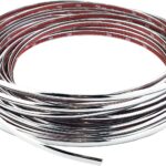 Lunsom Custom Most Chrome Plated Decoration Trim Strip Line, Car Door Fender Interior DIY Moulding Trimming Strip for Most Vehicle (12M x 6MM)