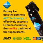 Lithium-Ion Fire Suppressant by Battery Ice | Patented Technology | Compact Fire Aerosol Spray for Home, Garage and Office | Non-Toxic, Eco-Friendly & Easy to Use (Single) - Image 5