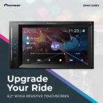 Pioneer DMH-241EX 6.2" Resistive Touchscreen, Double Din – Bluetooth, Backup Camera, AM/FM Radio, USB, FLAC Playback, Short Chassis, 13-Band EQ, 50W x 4 Output - Image 2