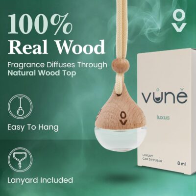 Car Air Freshener Diffuser + Vent Clip Lasting Scent, Hanging Air Freshener, Car Accessories for Men Women Auto Interior Aromatizante para Carro New Smell Automotive Accessory Gifts for Men Women - Image 2