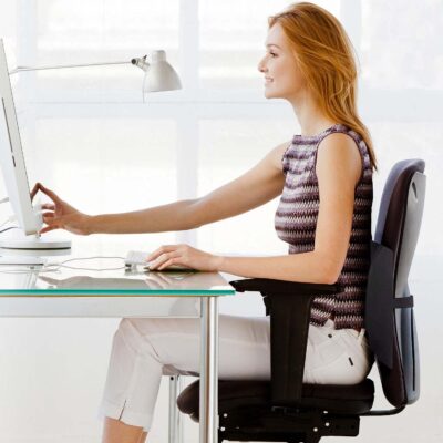 Vaunn Medical Seat Cushion, Lumbar Back Support Pillow for Office Chair with Removable Firm Insert - Image 7