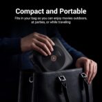 1500 ANSI Official Licensed Google TV Smart Projector, HAPPRUN 4K Full HD Home Theater with Auto Focus, Dolby Sound, Wi-Fi Bluetooth, Built-in Apps, Compatible with Phone & PC, Indoor & Outdoor Use - Image 9