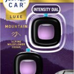 Febreze Car Mountain Scent Air Freshener Vent Clip, .07 oz, 2 Count