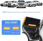 Car Window Shades, 2 Pack Side Car Window Sun Shades for Camping, UV Protection Breathable Mesh Baby Window Covers, Window Screen for Car, Truck, SUV, Protect Privacy for Kids, Family (39.8"x18.9") - Image 4