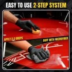 Scratch Remover – Car Scratch Repair & Swirl Remover for Vehicles – Deep Scratch Repair Compound & Polishing Solution – Car Paint Repair Kit for Clear Coat & Paint Restoration – 8 oz with Towel - Image 6