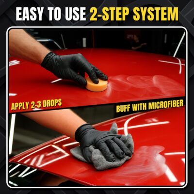 Scratch Remover – Car Scratch Repair & Swirl Remover for Vehicles – Deep Scratch Repair Compound & Polishing Solution – Car Paint Repair Kit for Clear Coat & Paint Restoration – 8 oz with Towel - Image 6