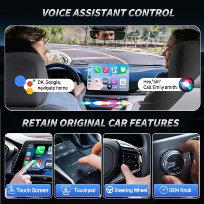 CarlinKit CarPlay Ai Box Magic Box Android 13.0 System Wireless CarPlay Adapter Android Auto Support Netflix YouTube Google GPS+Glonass 4GNetwork.for iPhone & Android Phone,Wired to Wireless,8GB+128GB - Image 7