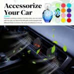 2PCS 30mm Tree of Life Car Essential Oil Diffuser Vent Clip,Stainless Steel Car Diffusers for Essential Oils as Decoration with 12 Felts,Stylish Essentials Oil Cars Diffuser Vent Clips - Image 7