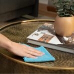 S&T INC. 150 Pack Microfiber Cleaning Cloth, Bulk Towels for Home, Reusable Microfiber Towels for Cars, Cleaning Rags, Assorted, 11.5 Inches x 11.5 Inches, 150 Count - Image 9