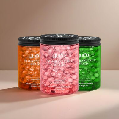 Fragrance Gel Beads Superior Aroma Air Freshener, Eliminates Odors in Cars, Offices, Pet Areas, Cabinets, Plant Based, 200g, Pack of 1, Jasimine and Lily of the Valley - Image 4