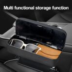 Car Armrest Storage Box Universal Armrest Extender Console Storage Case Center Armrest Adjustable Arm Relaxation Support Pad,Black - Image 4