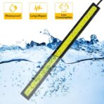 Linkstyle 12PCS 12V LED Interior Light Bar, Waterproof 28 LEDs COB Strip Light Super Bright Lights for Truck Boat Bike RV, White - Image 5