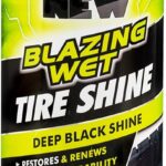 Wipe New 365324 Blazing Wet Tire Shine, Black 15 Ounce