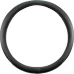 Steering Wheel Cover, Universal 15 inch, Faux Leather Steering Wheel Protector, Anti-Slip, Breathable & Heating-Compatible for Cars Trucks SUVs Vans