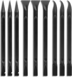 Crevice Cleaning Tool, 9 PCS Carbon Fiber Plastic Scraper Tool Car Detailing Brush Set Non-scratch Multi-purpose Scraper for Clean Small Narrow Spaces and Gaps, Remove Stickers Labels Oil Stains Dirt