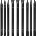 Crevice Cleaning Tool, 9 PCS Carbon Fiber Plastic Scraper Tool Car Detailing Brush Set Non-scratch Multi-purpose Scraper for Clean Small Narrow Spaces and Gaps, Remove Stickers Labels Oil Stains Dirt
