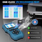 OBD2 Scanner Diagnostic Tool, Check Engine Light Car Code Reader with Reset, Battery Tester, Live Data, Freeze Frame, I/M Readiness, Car Scanner Diagnostic Tool for All OBDII Car After 1996 - Image 7
