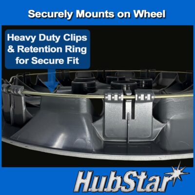 Hubcap Fits Nissan Sentra 2013-2019, Leaf 2013-2018, Premium Replica 16-inch Replacement, Silver, 1 Piece - Image 4