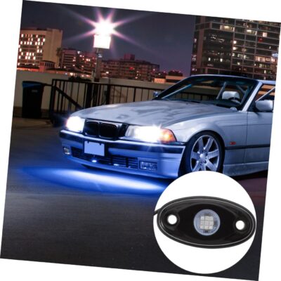 Zerodeko 9W LED Car Lighting Kit Universal Automotive Ambient Lighting Waterproof Under Car LED Lights 4-Piece Set for Trucks and Custom Vehicles - Image 7