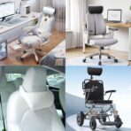 Car Neck Pillow with Memory Foam Comfortable Ergonomic Design Seat Neck Support Headrest Softness Car Pillow Cushion for Driving, Universal Fit, 1 Piece, Black - Image 7