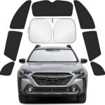 Car Window Shades Intended for Subaru Outback 2020-2025, Privacy Window Covers 8PCS for Side, Rear & Windshield, Car Shield Sunshade for Privacy Protection, Heat Blocking, Camping and Parking