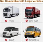 Sun Visor Extender for Car, Visor Extender Sun Blocker, Sun Visor Extender with Anti-Glare Lens Blocks UV & Sunlight, Adjustable Car Sun Visor for Safe Driving (1 Pack) - Image 4