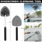 AUTODECO 40Pcs Car Wash Detailing Kit Cleaning Kits with Foam Gun Sprayer Vacuum with Long Cord Drill Brush Large Wash Mitt Towels Complete Interior Exterior Car Washing Supply Set Black - Image 4